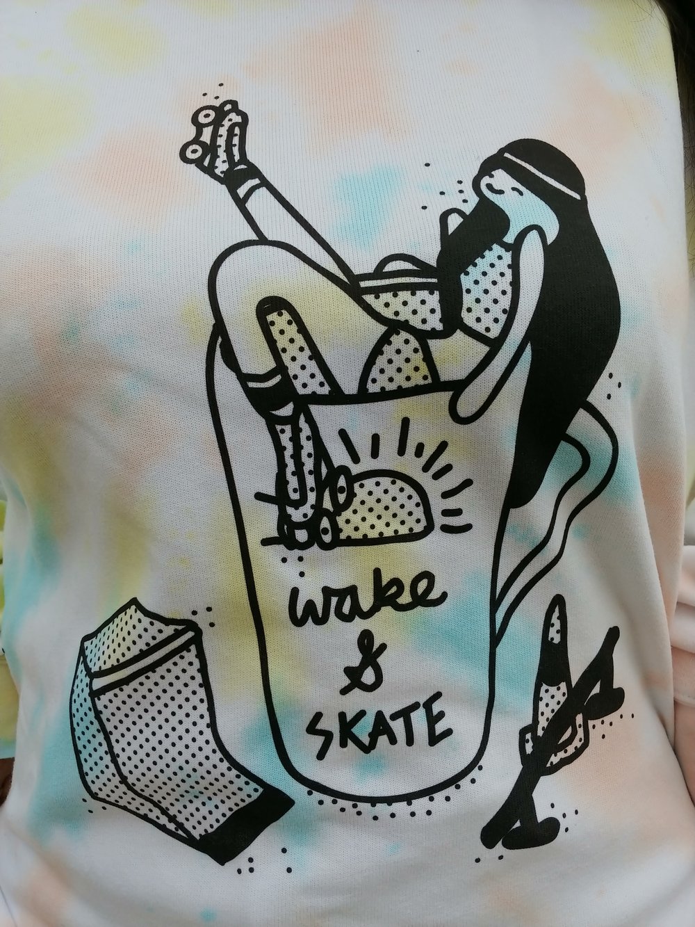 Wake & Skate (Pastel)