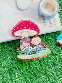 Image 3 of Vmin In Mushroomland Wooden Standee [2nd Batch]