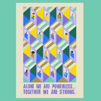 Image 4 of STRONG (A5 POSTCARD)