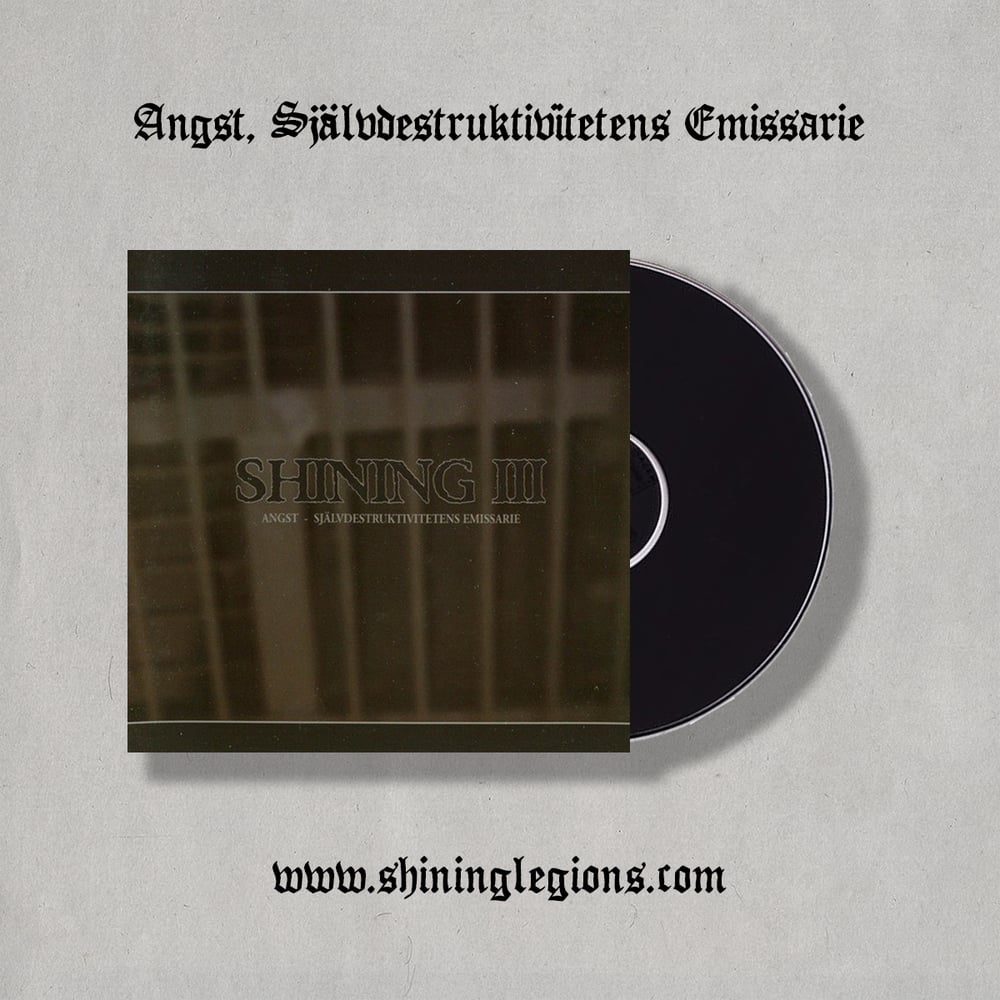 Image of Shining "Angst" CD (Signed Edition)