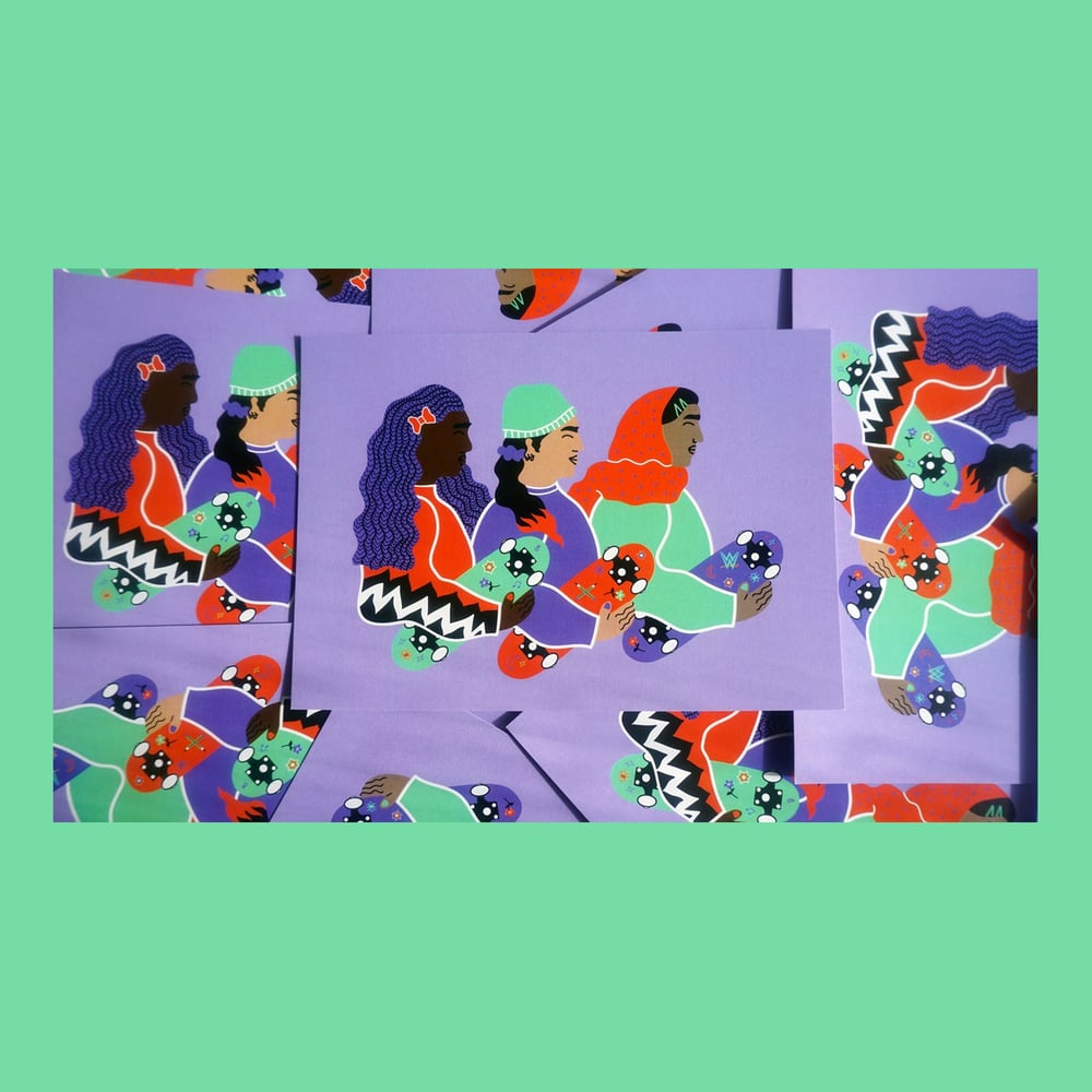 Image of Sk8 (A5 Postcard)