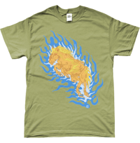 FLAMING HORSE T