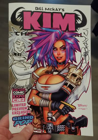 Image of Kim the Delusional C2E2 Preview Book Remarked