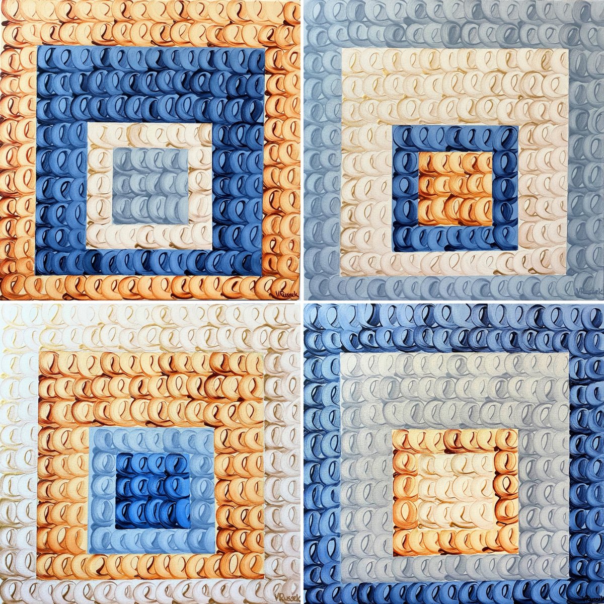 Image of AZUL-GRIS-ORO 4