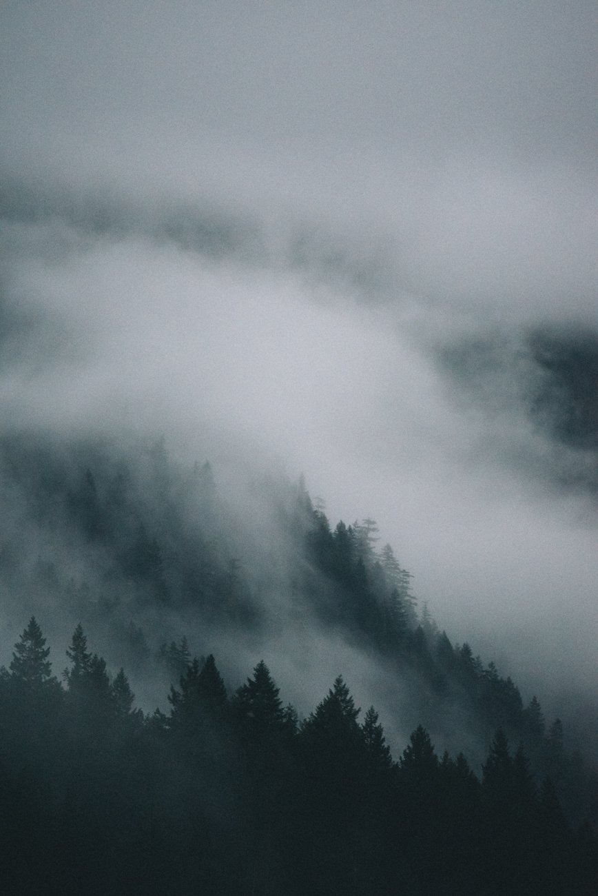 Image of lying in distance beyond