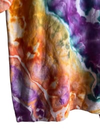 Image 22 of S Unisex Comfort Wash Hoodie in Bold Geode Ice Dye