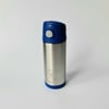 Hygenic double wall stainless steel insulated bottle - blue