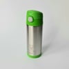 Hygenic double wall stainless steel insulated bottle - green