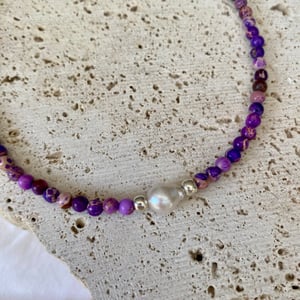 Image of IMPERIAL PURPLE NECKLACE 