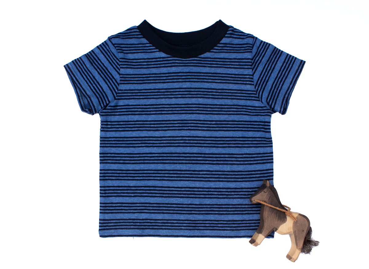 Image of Hemp striped T-shirt  