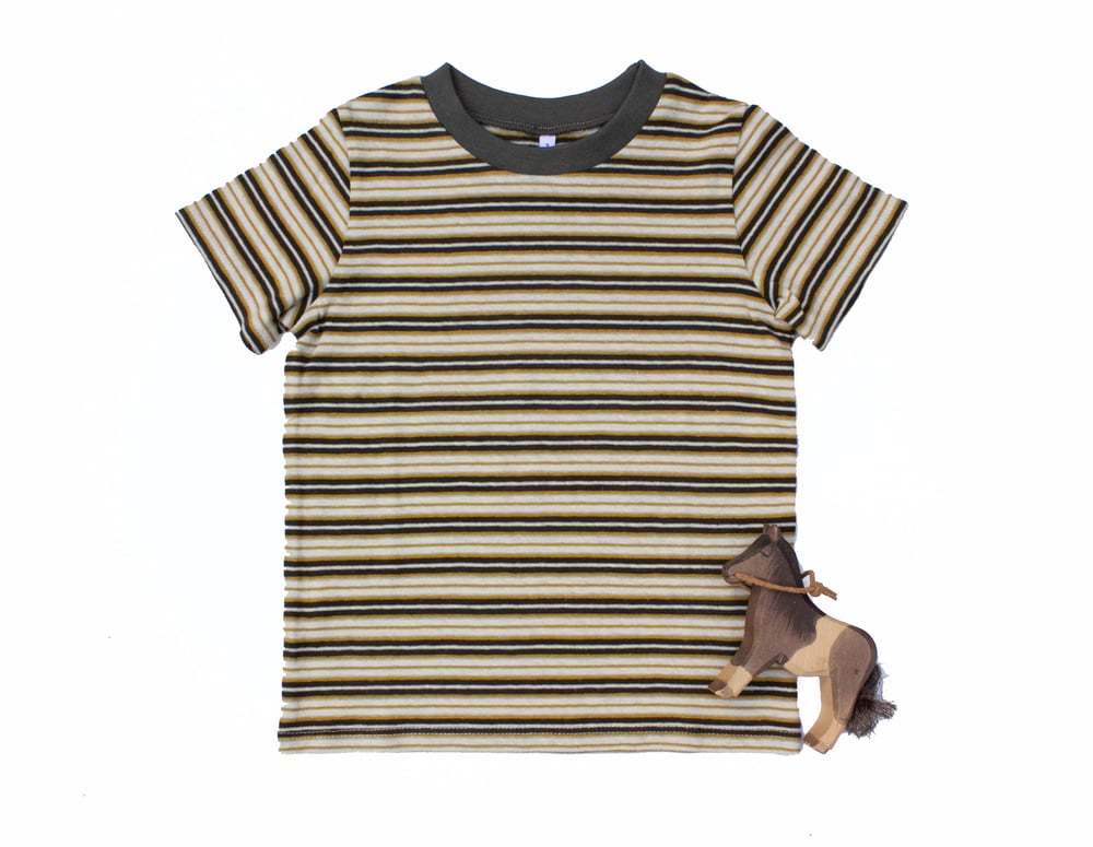 Image of Hemp striped T-shirt  