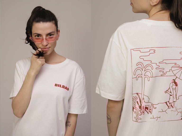 T-Shirt "Parasols" Image 2