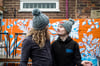 Smiling & Waving BOBBLE HAT