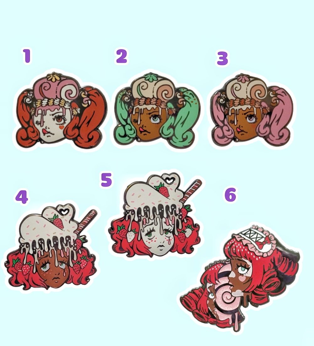 Image of A Grade Pins - All Available Designs