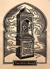 Zoltar Block Print