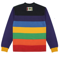 Image 3 of Cross Colours - Stripe L/S T Shirt -Multi