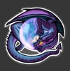 Pondering Dragon Pin