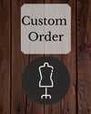 Reserved: Custom order for Lynn