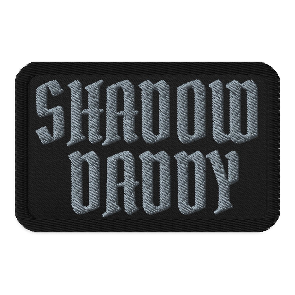 Image of shadow daddy Embroidered patches 