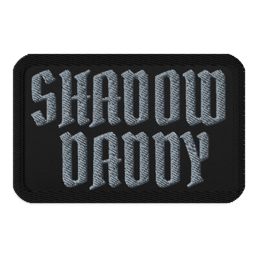 Image of shadow daddy Embroidered patches 