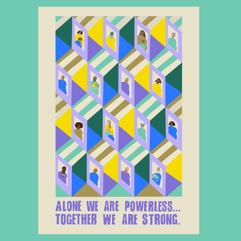 Image of STRONG (A4 ART PRINT)