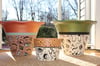 OLIVIA METALLIC- SHATTERPROOF PLANTER 