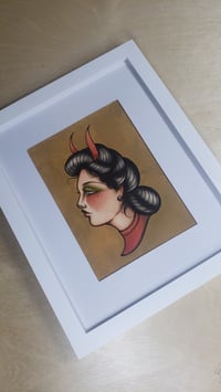 Image 2 of Devil Lady Original Painting