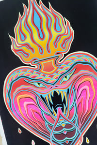 Image 1 of Sacred Cobra Original Painting