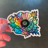 Poppy Holographic Sticker