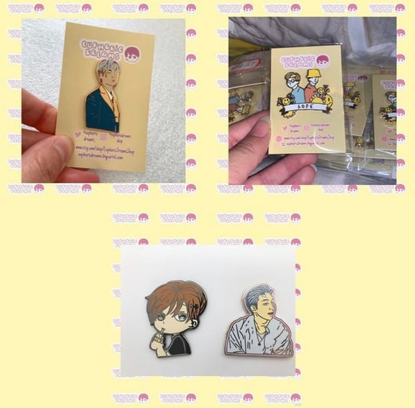 Image of Kpop Enamel Pins