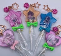 Image 1 of Danganronpa Custom Lollypop keychains 2"