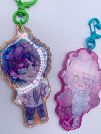 Image 2 of 3" despair disease Nagito and Hajime keychain custom