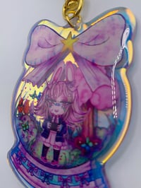 Image 2 of 3" Rainbow holo Chiaki keychain