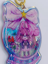 Image 3 of 3" Rainbow holo Chiaki keychain