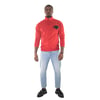Red Quarter-zip Sweatshirt - CAU