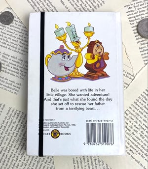 Image of Beauty and the Beast, White Book Wallet 