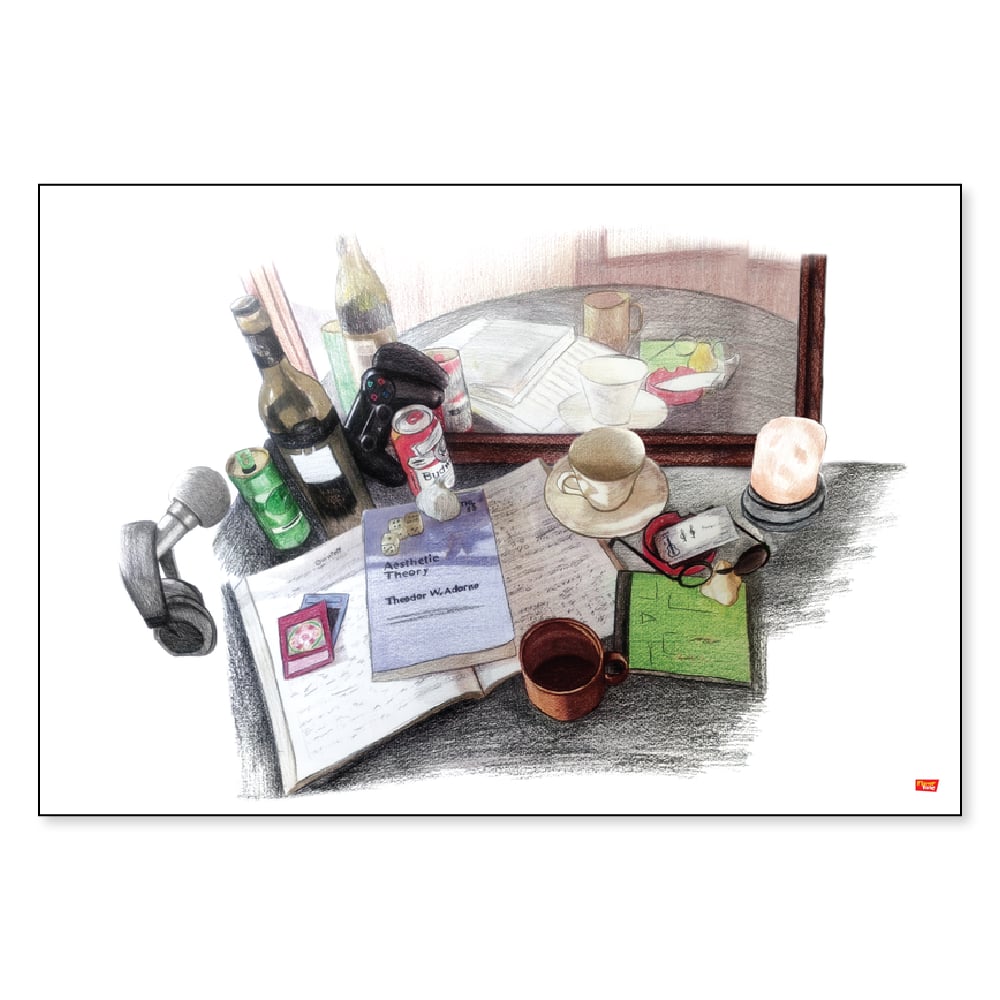 Flavortone Desk Art Edition Print