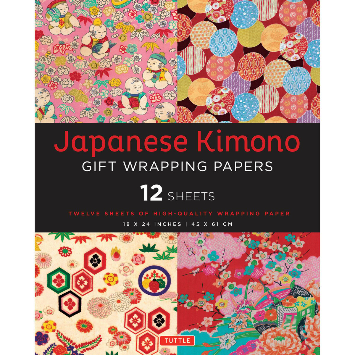 Image of Japanese Kimono Gift Wrapping Papers