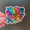 Marigold Holographic Sticker