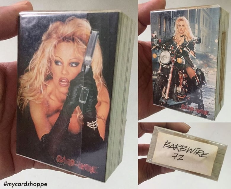 Image of BARB WIRE Movie Trading Card Set (1996)