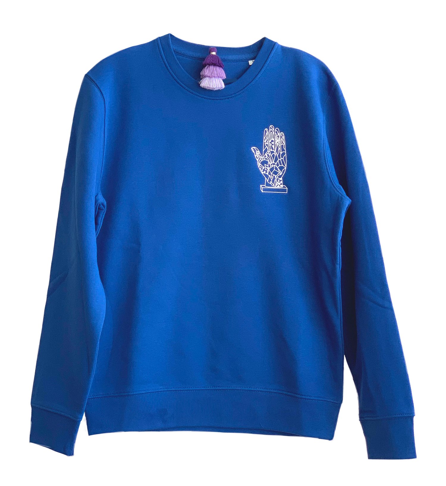 Kruella Hand Crewneck Majorelle Blue