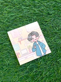 Image 2 of Cuppa Milk Let's Rock n' Roll Sticky Note