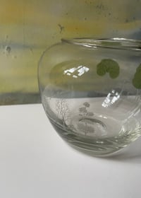 Image 3 of Etched tree vase