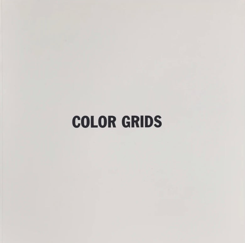 Image of (Sol Lewitt) (Color Grids)