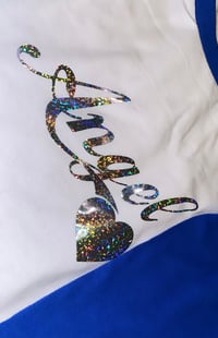 Image 1 of NEW Hologram Angel Baseball Tee (Unisex)