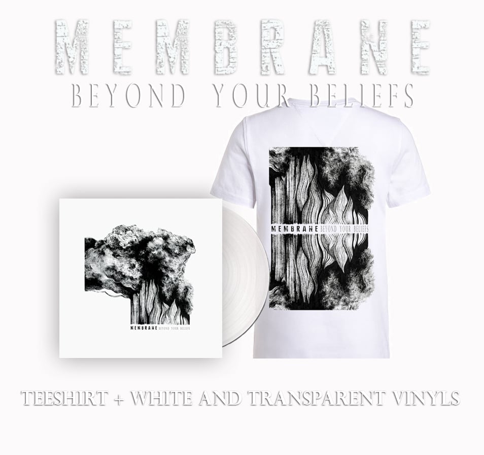 MEMBRANE BEYOND YOUR BELIEFS GATEFOLD 2LPS + T Shirt Gildan Softstyle