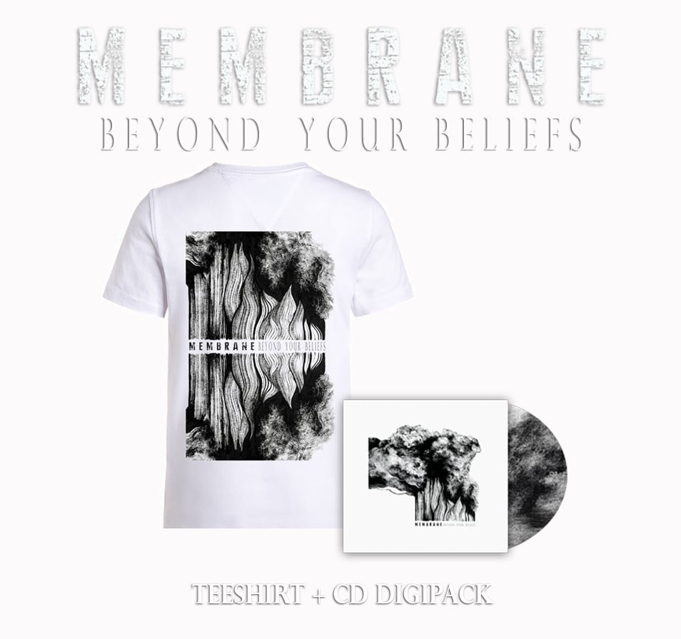 MEMBRANE BEYOND YOUR BELIEFS CD Digipack +T Shirt Gildan Softstyle.
