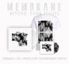 MEMBRANE BEYOND YOUR BELIEFS GATEFOLD 2LPS + CD Digipack +T Shirt Gildan Softstyle. 