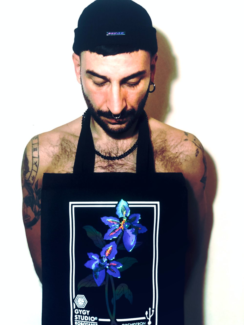 ROBOTANIC HOLOGRAPHIC RELFECTIVE TOTEBAG