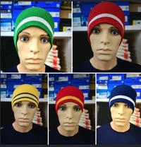 Image 1 of Football Beanie Hats